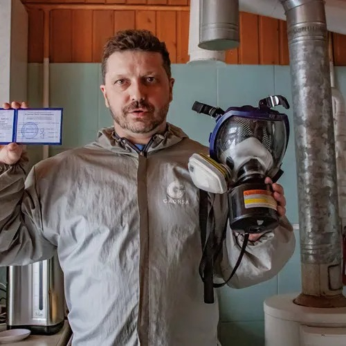 ФОТО Удаление плесени в Чернореченском